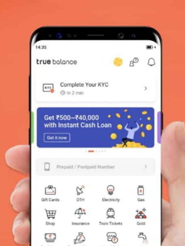 TrueBalance Loan application